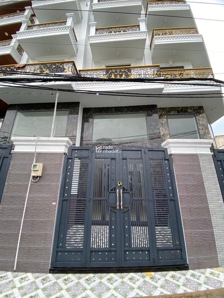 Nhà xây mới chưa sử dụng, 5 tầng gồm 1 Trệt, 1 Lửng, 3 lầu. Tổng 6 phòng ngủ, có thể thêm 1 phòng m