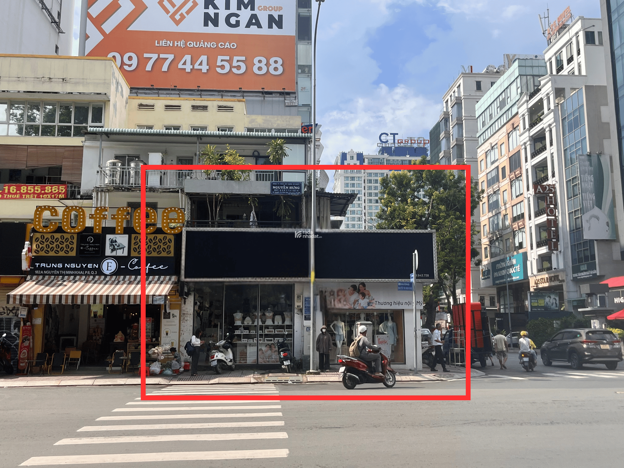 CĂN GÓC 2 MẶT TIỀN 51M2 NGUYỄN THỊ MINH KHAI Q.3, VỊ TRÍ VÀNG