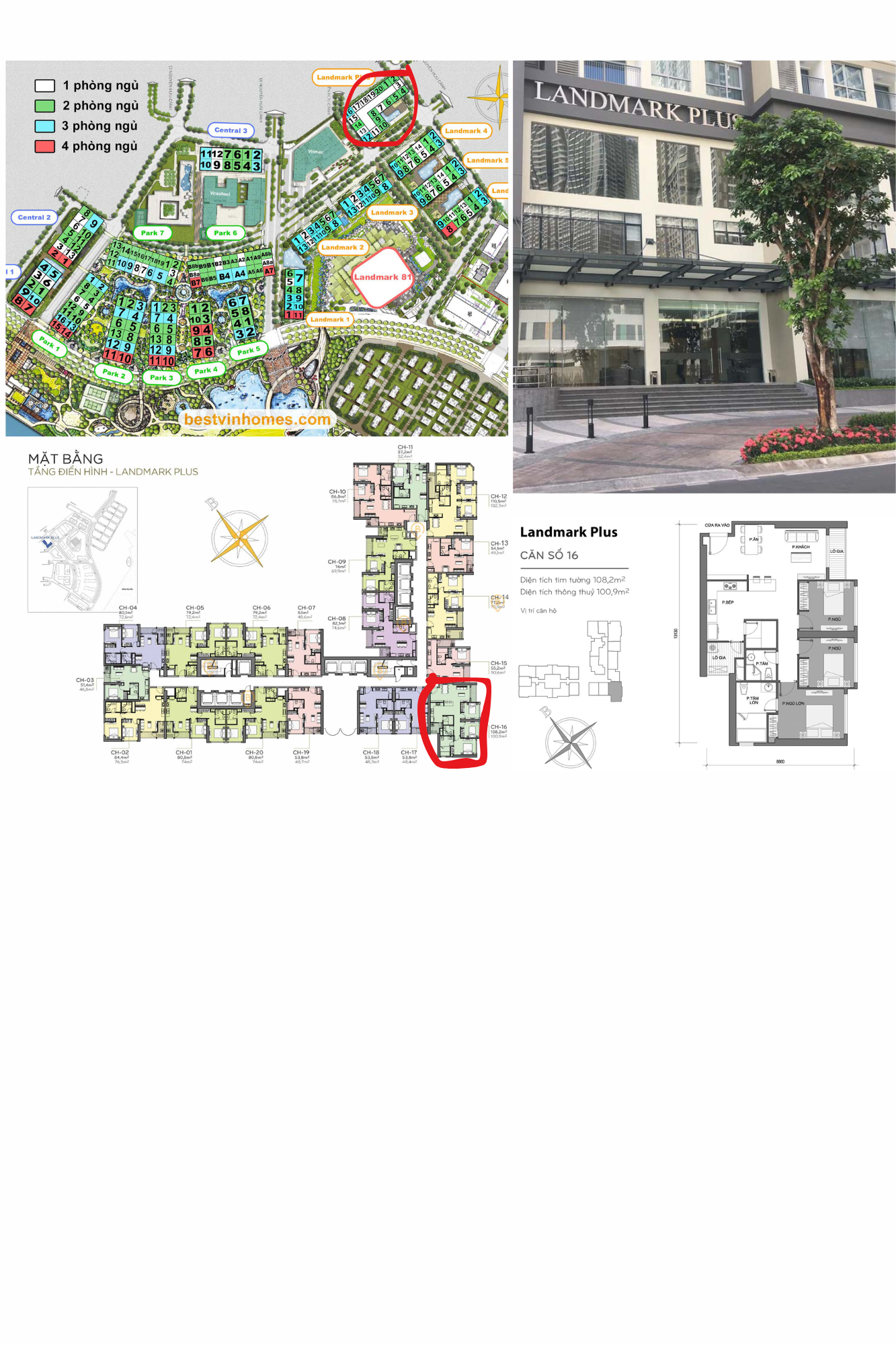 BÁN CĂN HỘ LANDMARK PLUS 3 PHÒNG NGỦ 15 TỶ