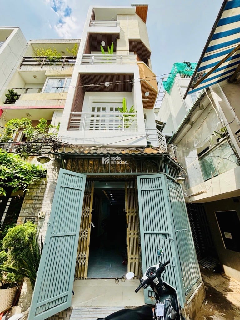 SÁT MẶT TIỀN - 4 TẦNG BTCT - PHÚ THỌ HÒA- TÂN PHÚ- DT: 4*18M- 7 TỶ 250