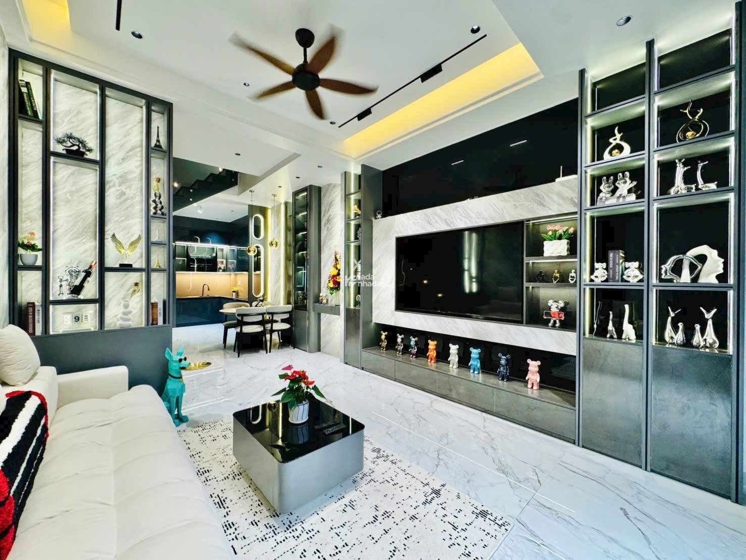 NHÀ ĐẸP XÂY MỚI - 3 TẦNG - HẺM XE HƠI - 4x12 - FULL NỘI THẤT - CHỈ 6.87 TỶ TL - DỌN VÀO Ở NGAY