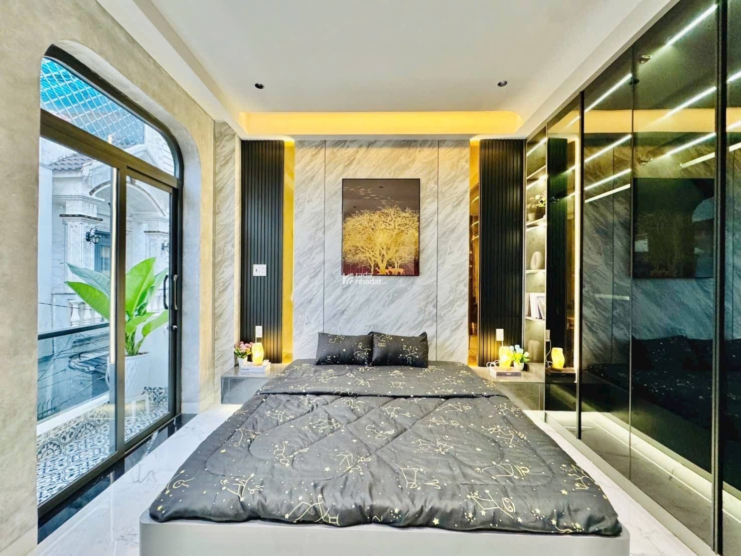 NHÀ ĐẸP XÂY MỚI - 3 TẦNG - HẺM XE HƠI - 4x12 - FULL NỘI THẤT - CHỈ 6.87 TỶ TL - DỌN VÀO Ở NGAY