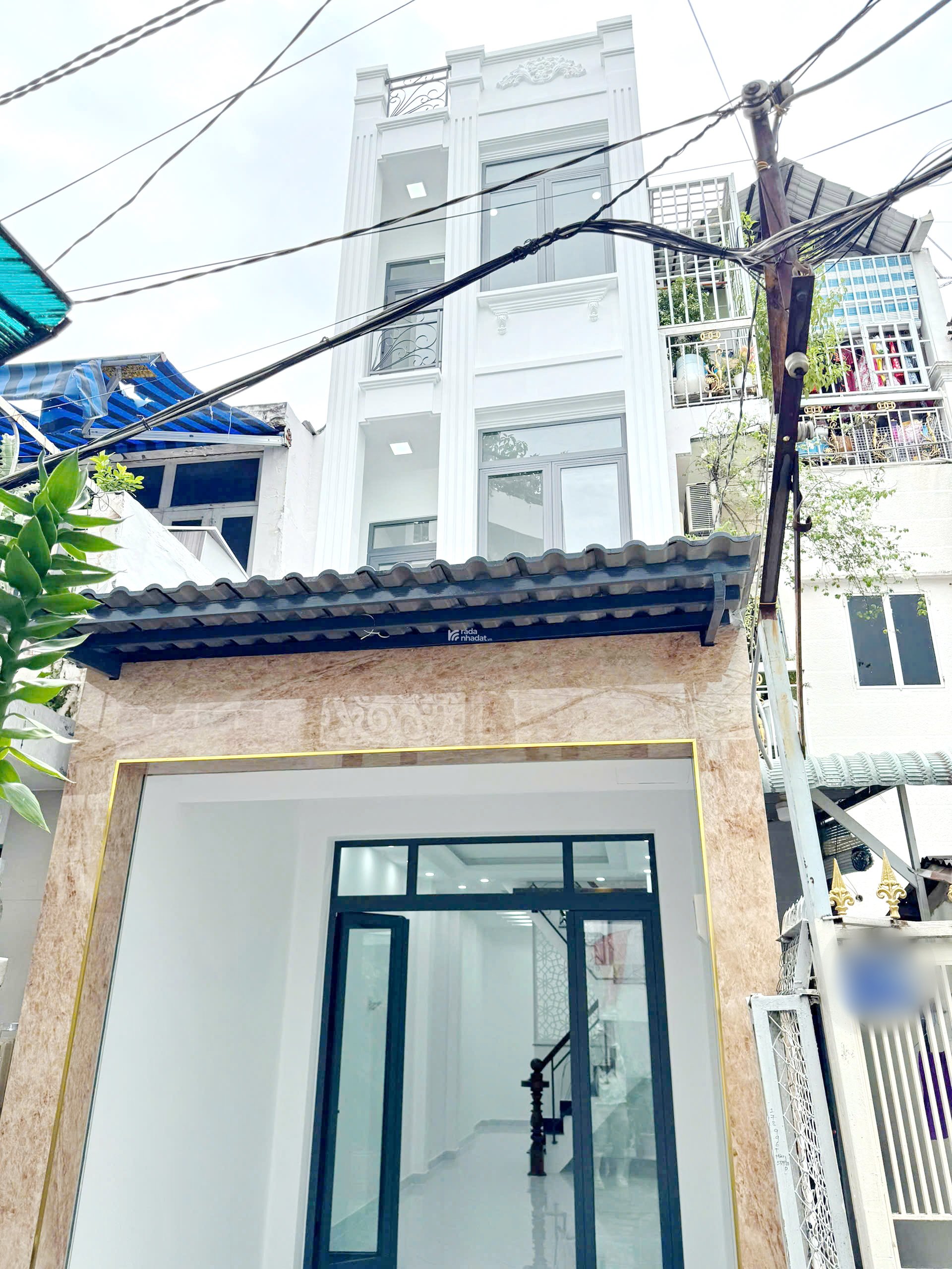 Bán nhà mới 2 lầu sát hẻm xe hơi đường Âu Dương Lân P. Chánh Hưng Quận 8