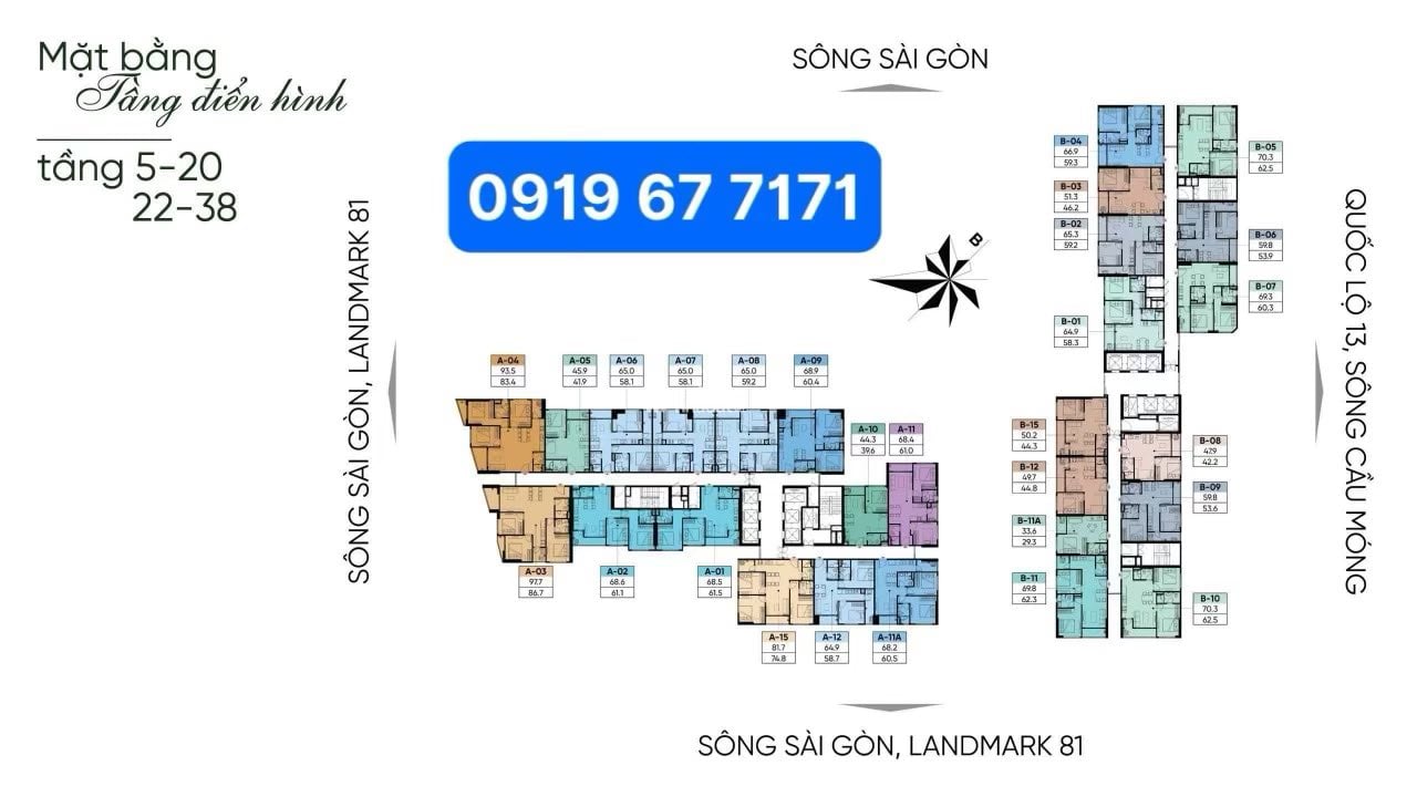 A&T Saigon RiverSide Căn hộ chuẩn Resort bên sông Sài Gòn