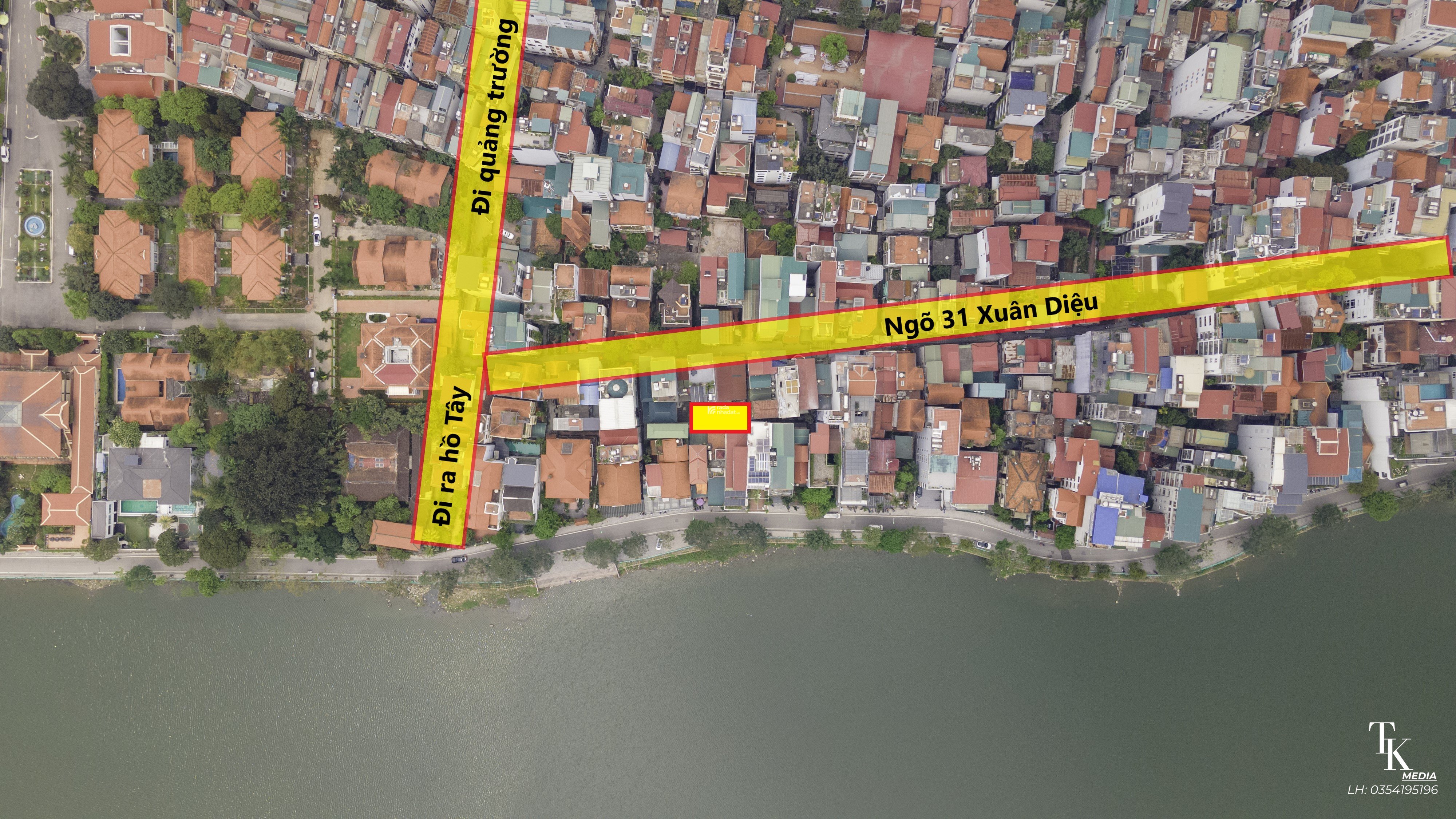 Cần bán mảnh đất thổ cư diện tích 120m2, 31/75 Đường Xuân Diệu, phường Quảng An, quận Tây Hồ