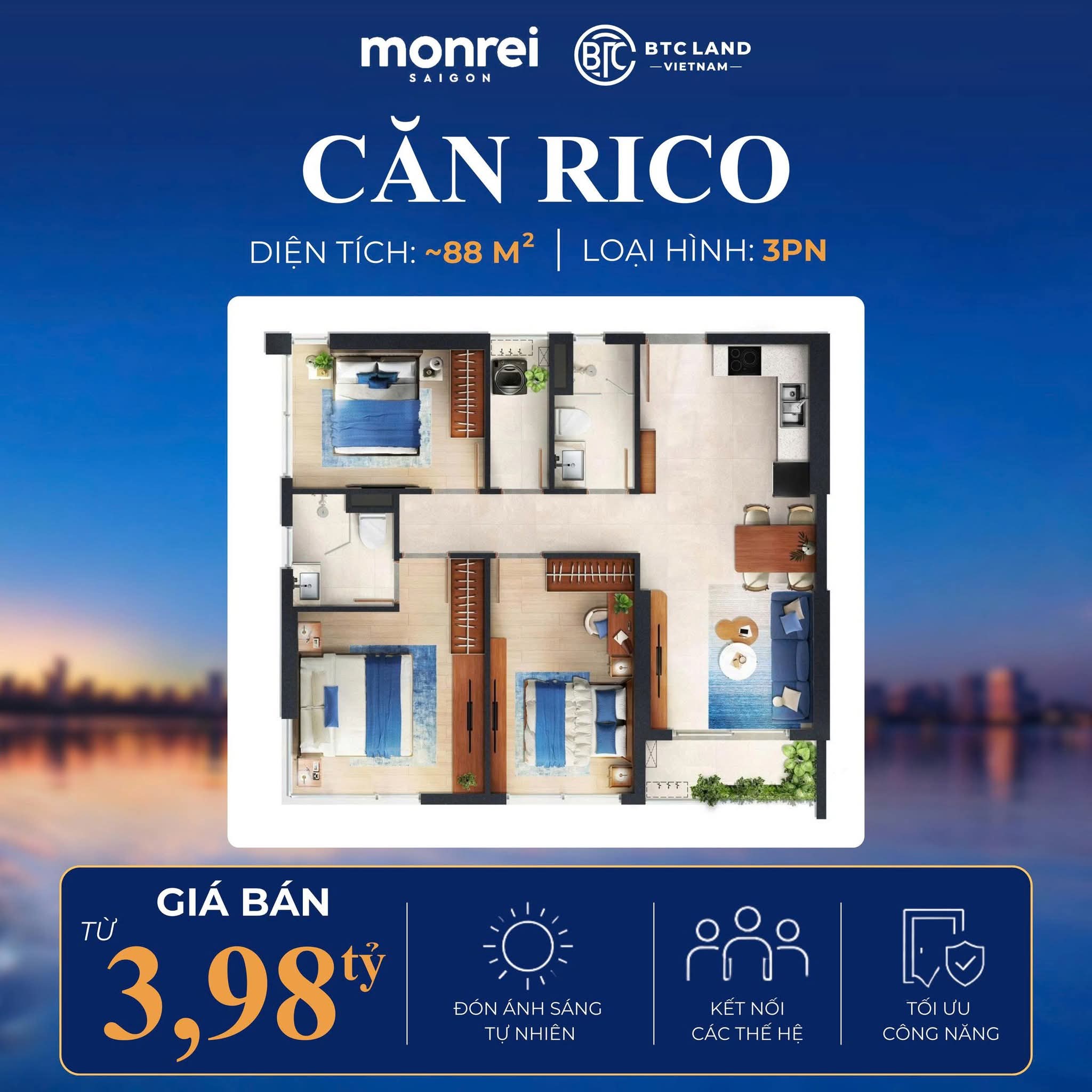 Chỉ cần thanh toán 15% cho đến khi nhận nhà