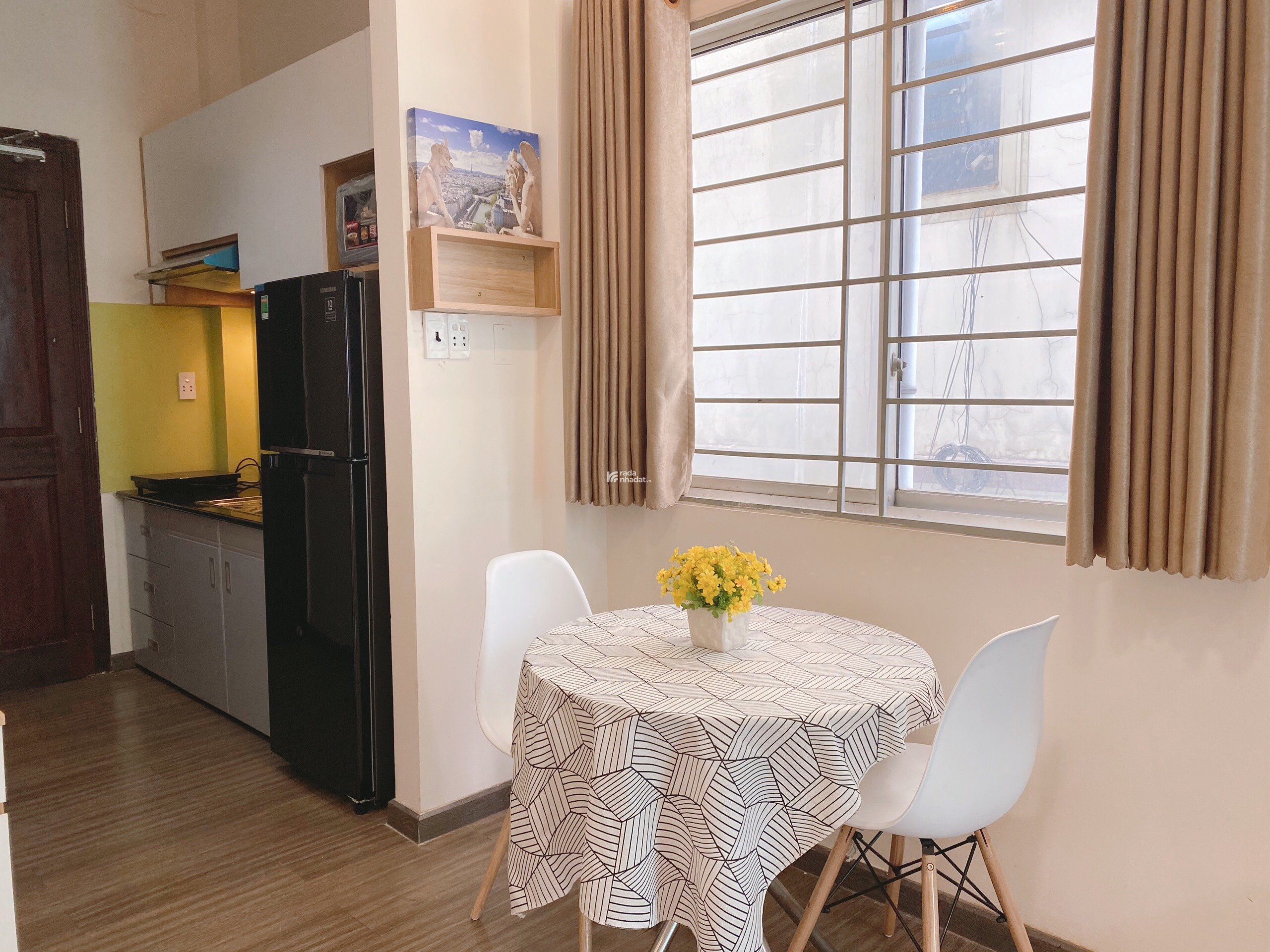 Cho thuê phòng tại Trương Quyền Q3, thang máy, đầy đủ nội thất, gần hồ con Rùa