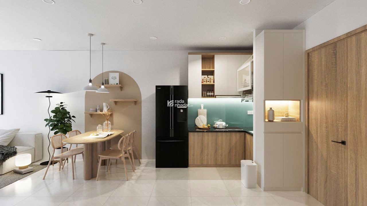 Cho thuê căn góc Bcons Green Topaz, 5,5 triệu VND, 58,77 m2, 2PN, 2WC NTCB ở ngay được