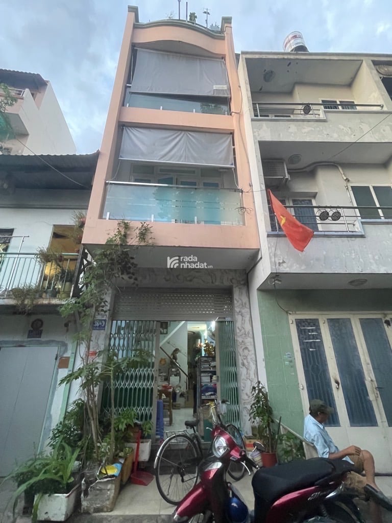 SIÊU PHẨM TRUNG TÂM Q.6 - NHÀ 2 MẶT TIỀN - HXT 7M HẬU GIANG -NGAY CHỢ PHÚ ĐỊNH - 4 TẦNG