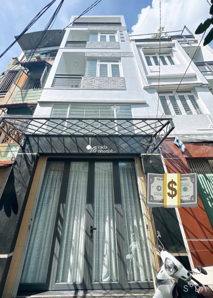 NHÀ 5 TẦNG - TÂN SƠN NHÌ - 37M2 - GẦN AEON TÂN PHÚ - HẺM 4M