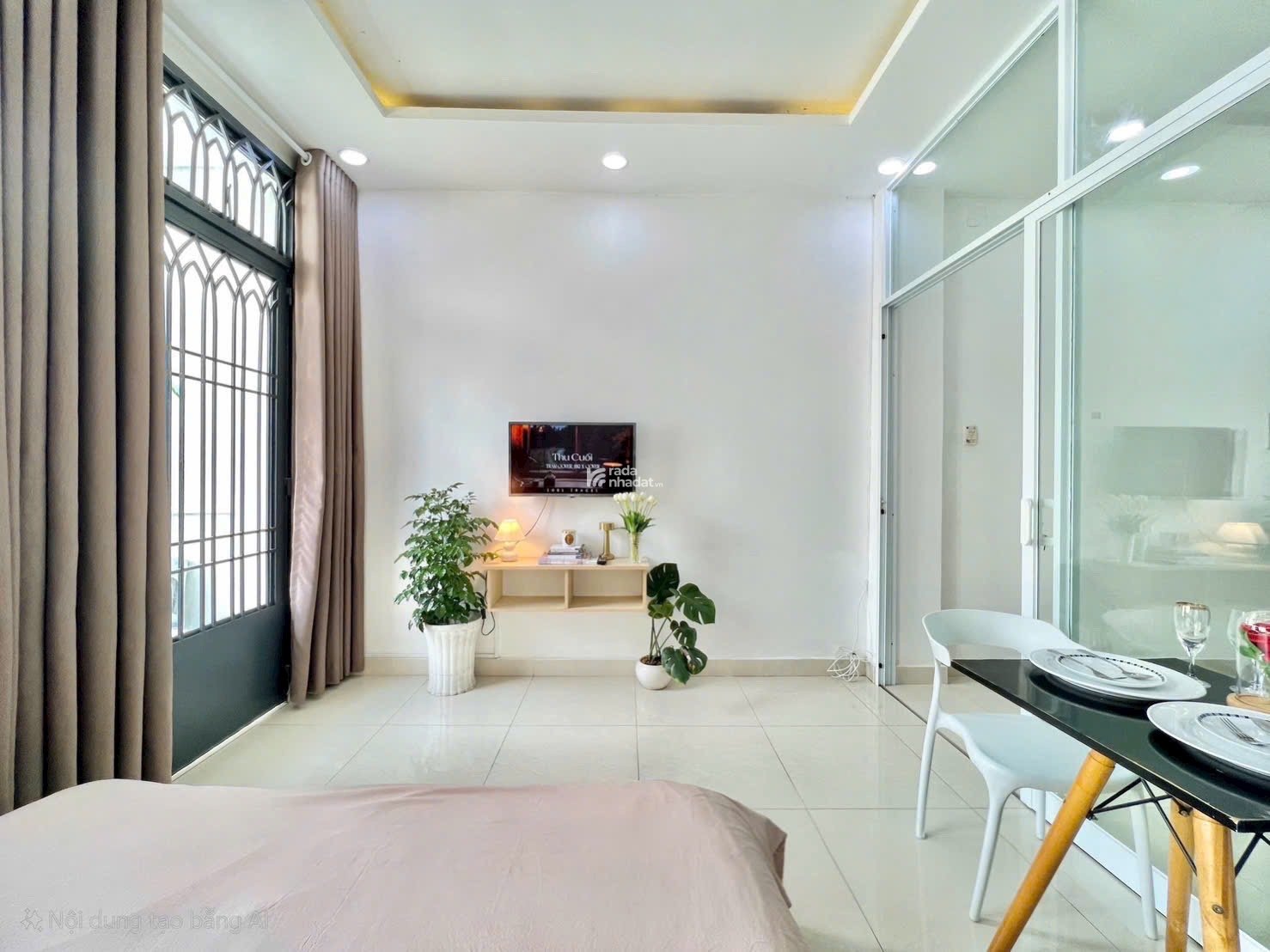 CĂN HỘ TÁCH BẾP 1PN FULL NỘI THẤT BAN CÔNG GIÁ HSSV QUẬN 10