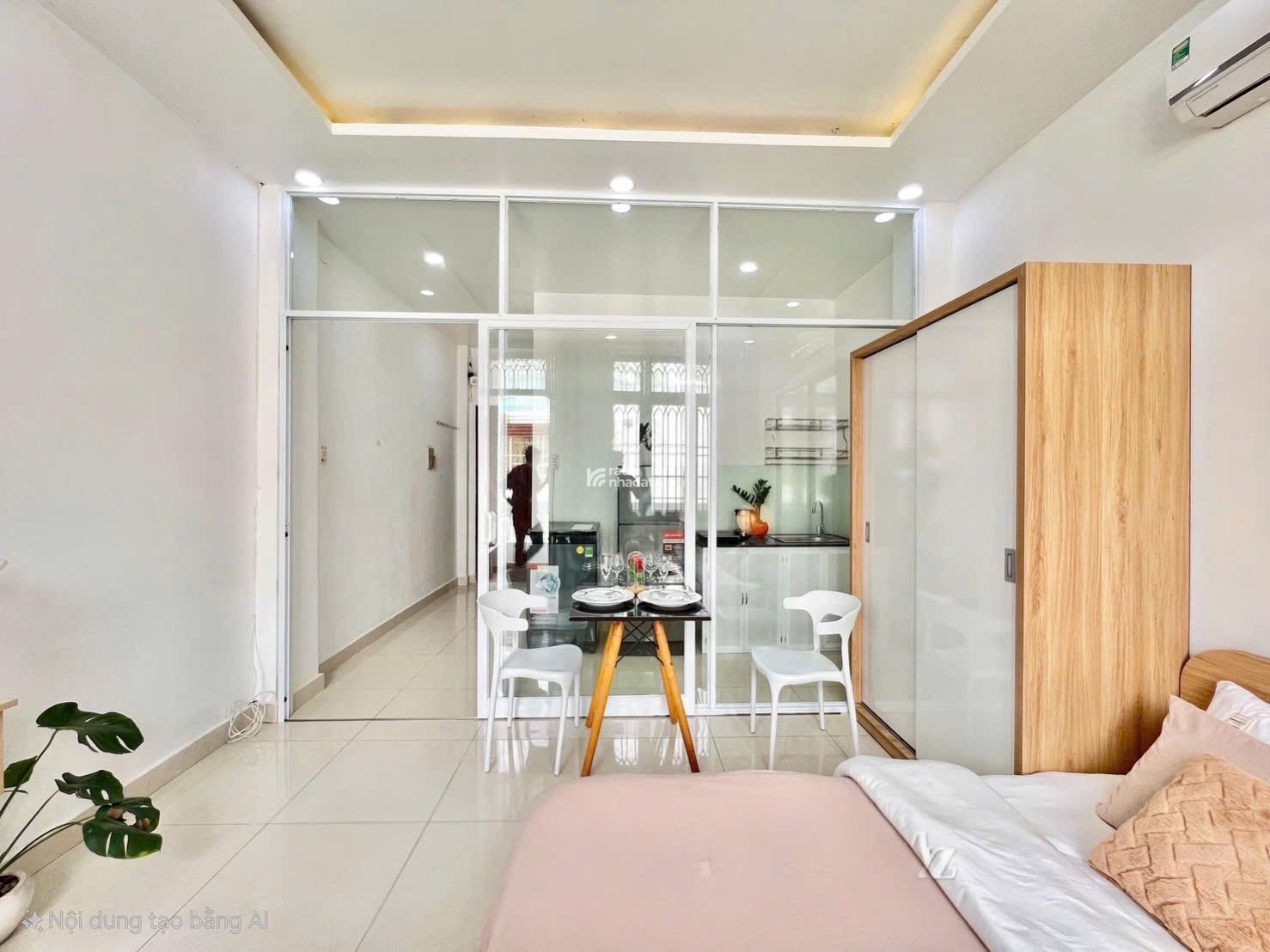 CĂN HỘ TÁCH BẾP 1PN FULL NỘI THẤT BAN CÔNG GIÁ HSSV QUẬN 10