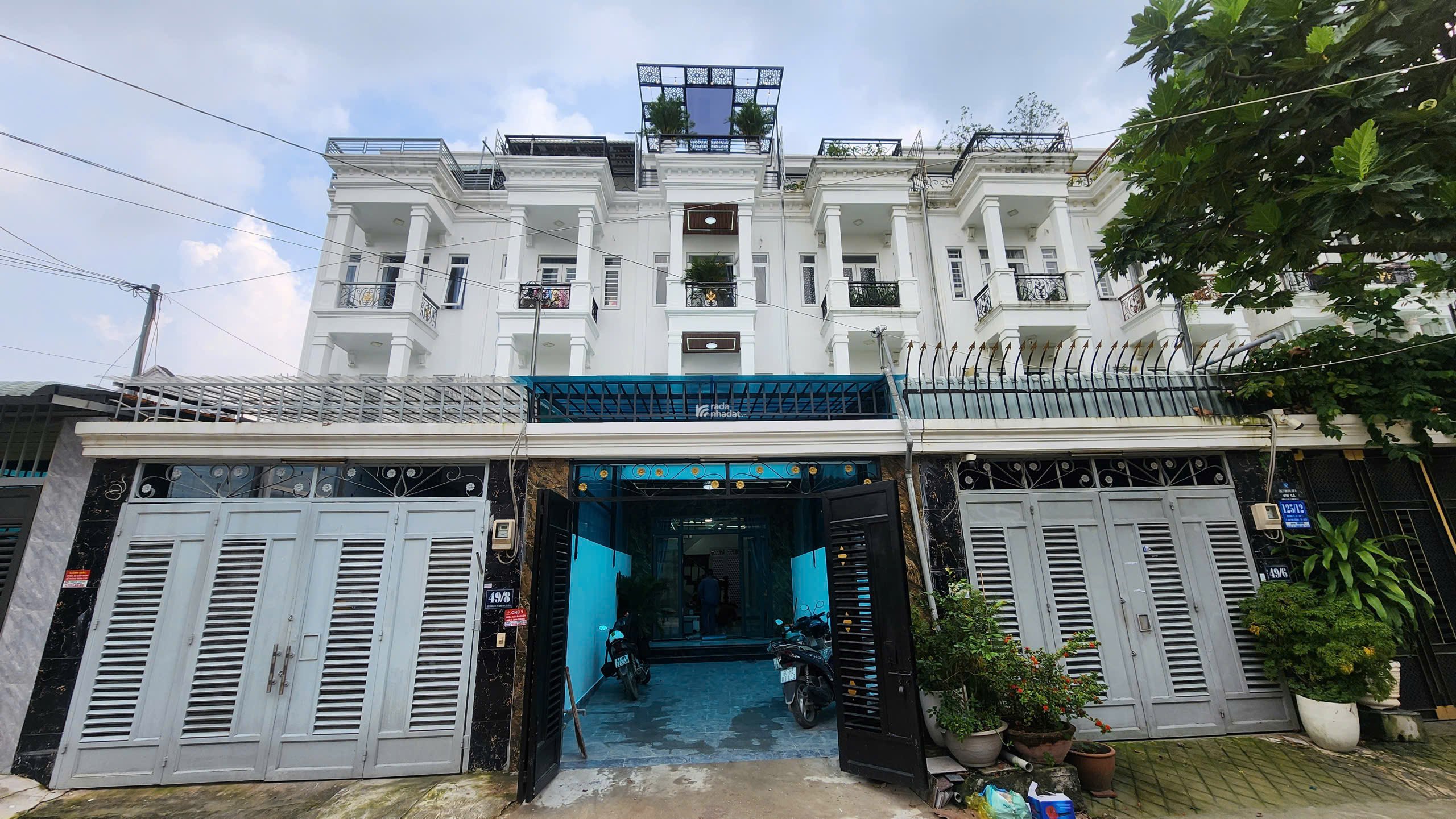 BÁN NHÀ ĐẸP 1 TRỆT 3 LẦU 4X25M - SÂN XE HƠI RỘNG - GẦN HÀ HUY GIÁP