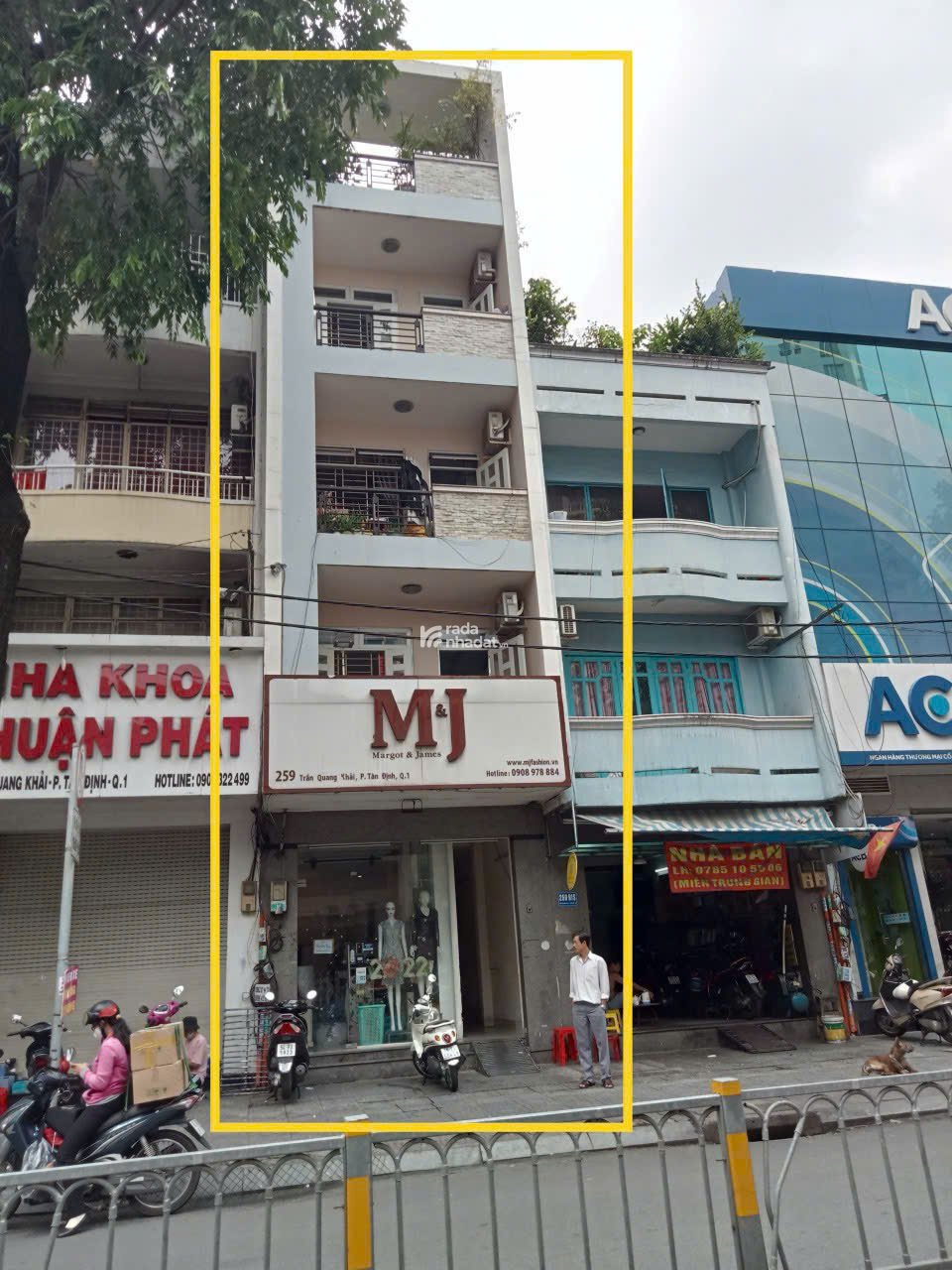 **Bán nhà mặt tiền 259 Trần Quang Khải, Quận 1**