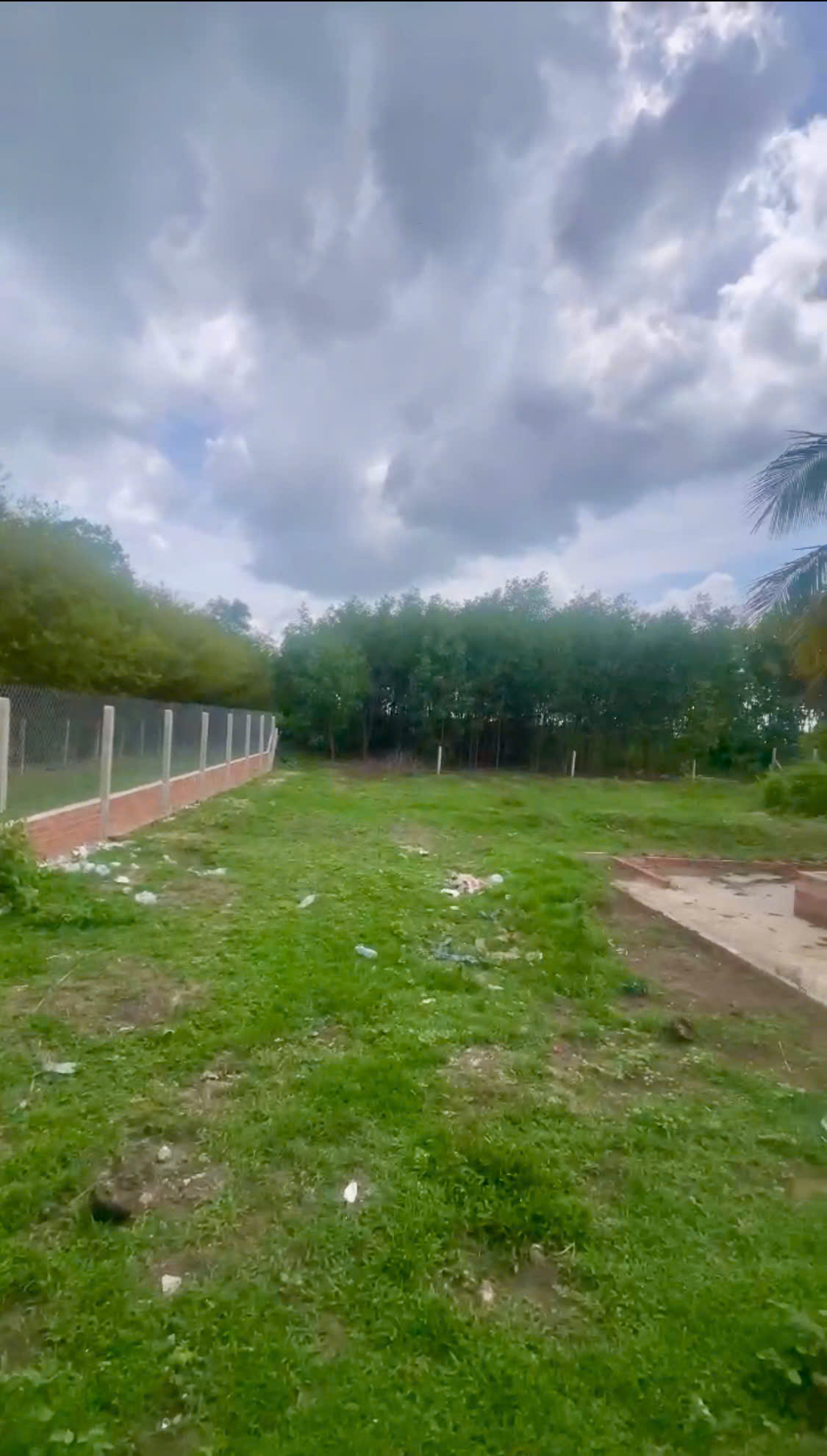 Cần Bán lô đất 1200m2 có sẵn nhà trên đất, chỉ 1 tỷ 050tr, thổ cư 300m2, Long Chữ Bến cầu