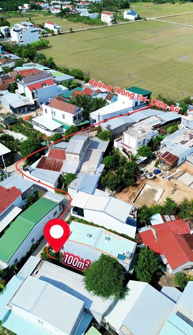 Bán đất diên an diên khánh 100m2 -1ty580tr