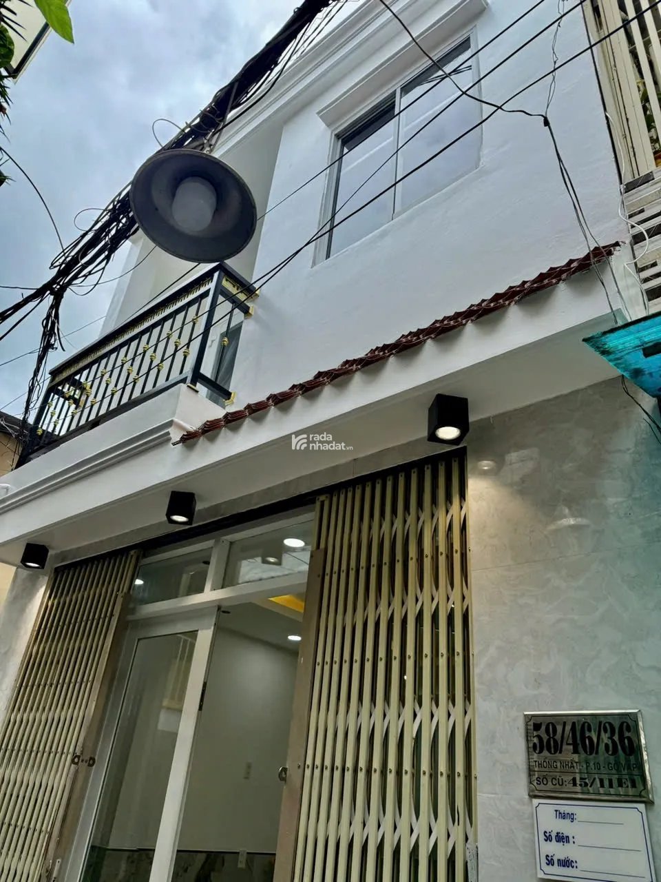 NHÀ ĐẸP ĐƯỜNG THÔNG NHẤT P10 GÒ VẤP 33M2 , 3.85 TỶ