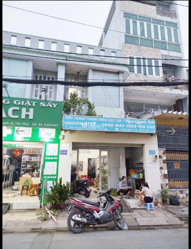 Bán nhà mặt tiền lưu chí hiêu tây thạnh