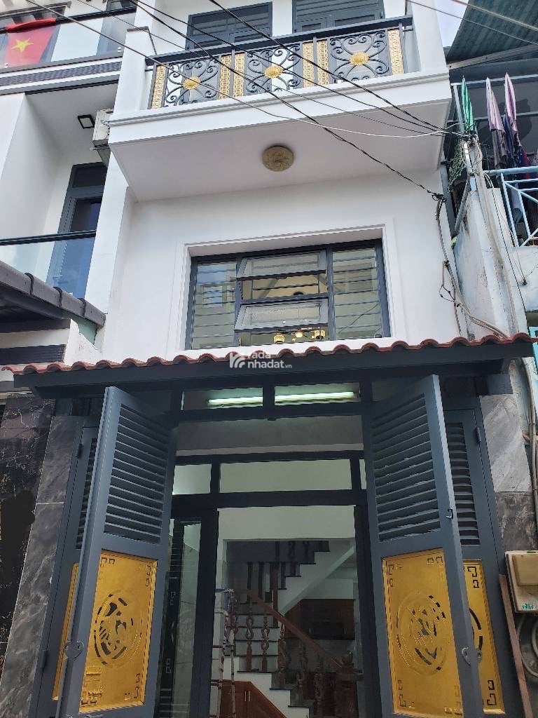 GẦN CHỢ BÌNH TRỊ ĐÔNG - BÌNH TÂN - HẺM XE HƠI THÔNG - 37M2 - 3 TẦNG MỚI ĐẸP BTCT