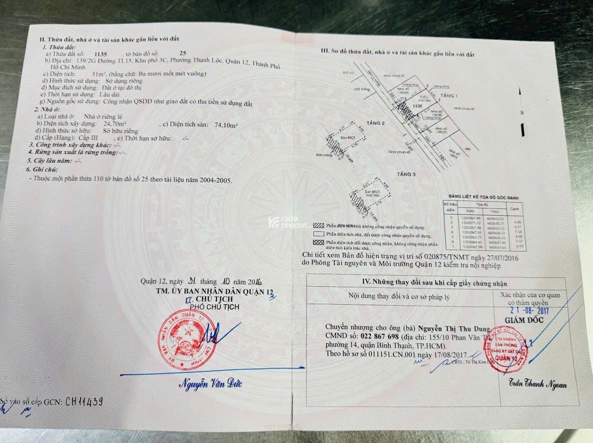 NHÀ ĐẸP GIÁ TỐT 3 TẦNG NGAY NGÃ TƯ GA, CHỈ 3.78 TỶ!