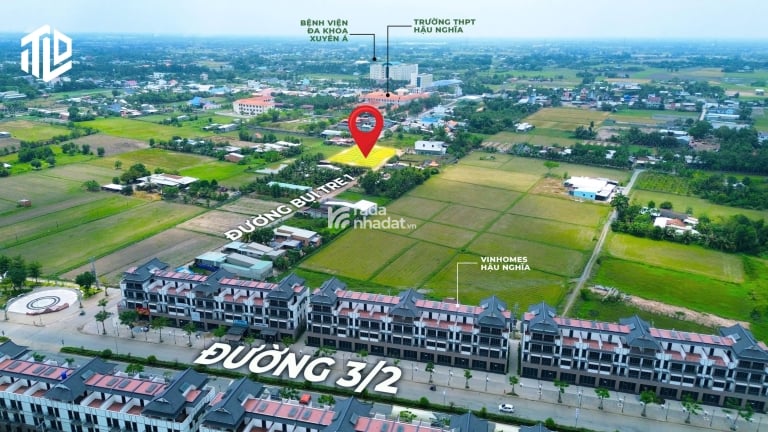 HIẾM CÓ, KHÓ TÌM! LÔ ĐẤT 320M2 XÂY BIỆT THỰ, VĂN PHÒNG SÁT VINHOMES