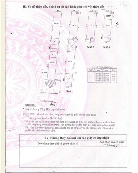 MẶT TIỀN KINH DOANH ĐƯỜNG 20M CỘNG HÒA - 153M2 FULL THỔ CƯ - 5 TẦNG - PHƯỜNG 13 - TÂN BÌNH - 29 TỶ