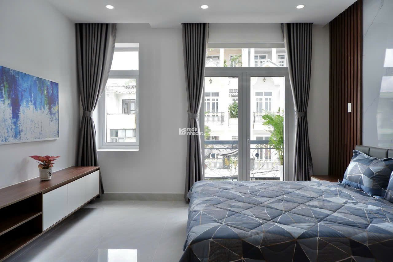 CHO THUÊ NHÀ PHỐ 4 TẦNG FULL NỘI THẤT - MẶT TIỀN TL44, THẠNH LỘC, Q12 