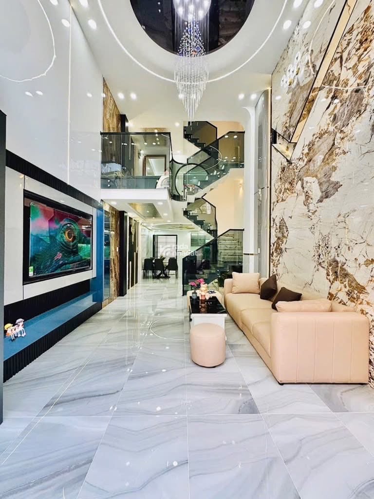 NHÀ PHỐ 4 TẦNG - XÂY MỚI FULL NỘI THẤT - 4x14 - GẦN CÔNG VIÊN LÀNG HOA - CHỈ 7.95 TỶ TL