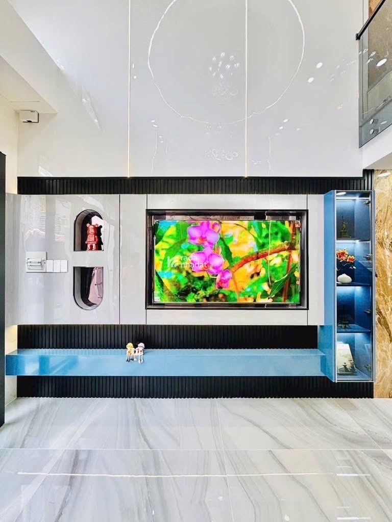 NHÀ PHỐ 4 TẦNG - XÂY MỚI FULL NỘI THẤT - 4x14 - GẦN CÔNG VIÊN LÀNG HOA - CHỈ 7.95 TỶ TL