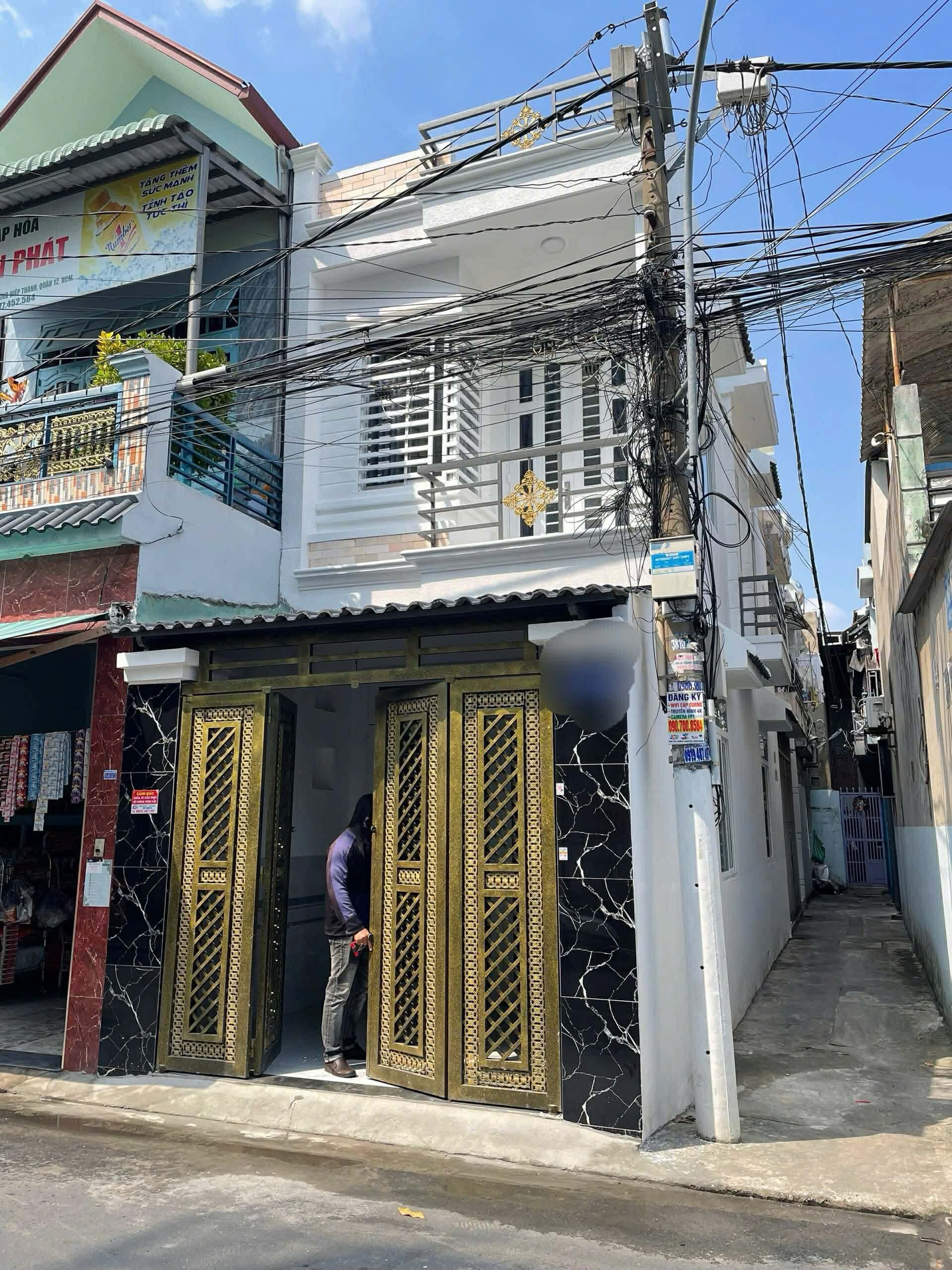 BÁN NHÀ GÓC 2 MẶT TIỀN, VI BẰNG 3.5 X 12, ĐƯỜNG HIỆP THÀNH 26, XE TẢI THÔNG, KINH DOANH