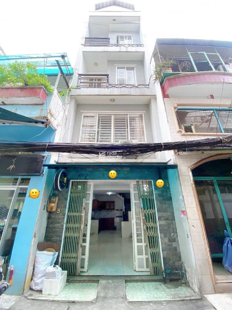 HẺM XE HƠI 5M THÔNG - SAU TRƯỜNG QUỐC TẾ - QUẬN 10 - 5 TẦNG BTCT HOÀN CÔNG ĐẦY ĐỦ - 3PN - ST - 8,x 