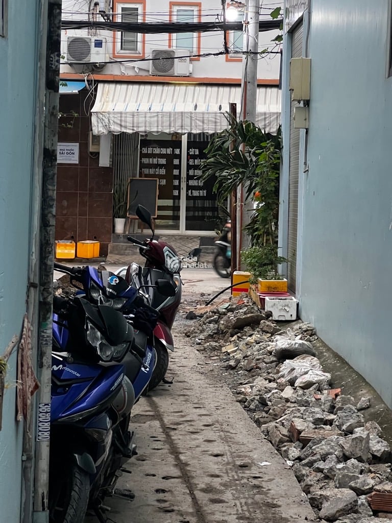 HẺM XE HƠI KHU BÀU CÁT, TÂN BÌNH, 76M2 ĐẤT TIỆN XÂY. GIẢM 550TR CHỈ CÒN 6.7T TL 