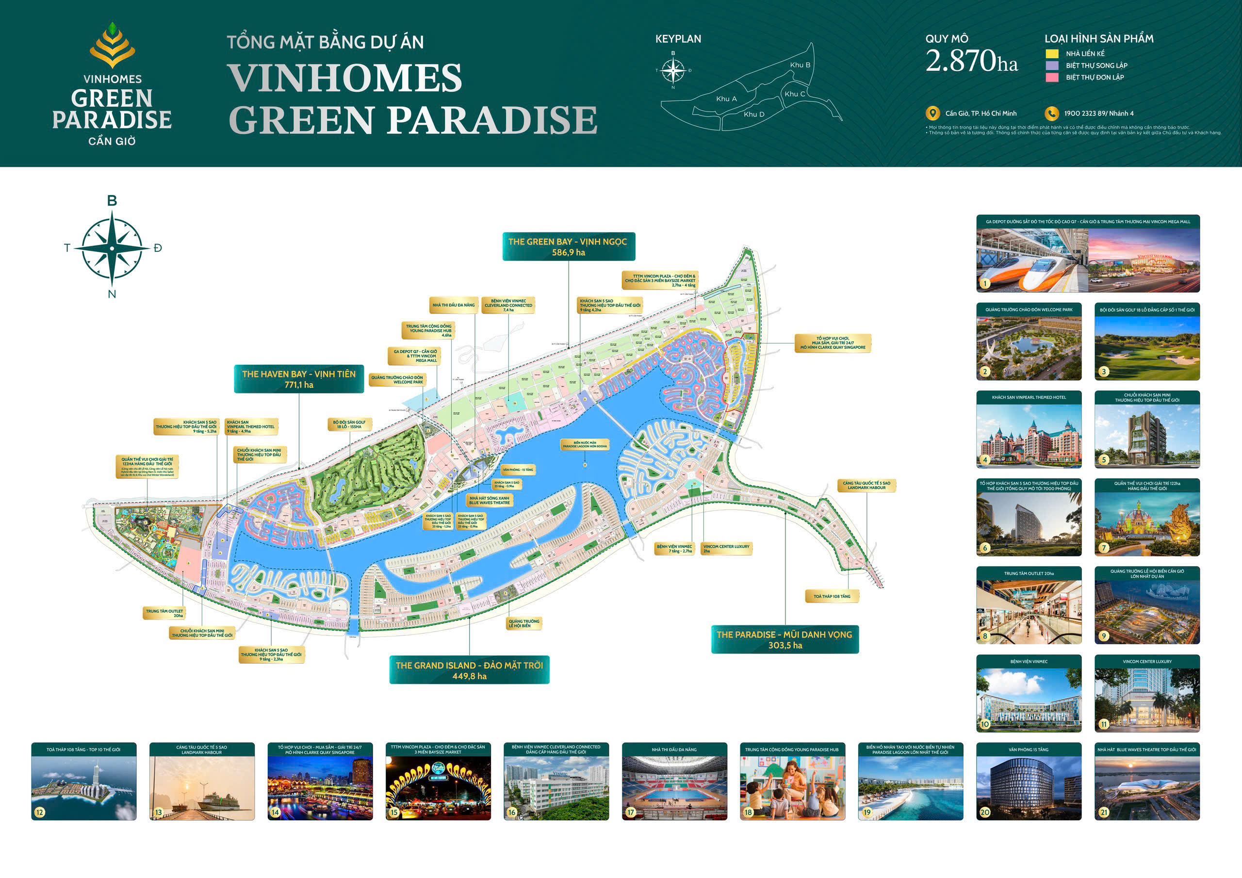 SIÊU ĐÔ THỊ BIỂN ĐẲNG CẤP QUỐC TẾ VINHOMES GREEN PARADISE CẦN GIỜ