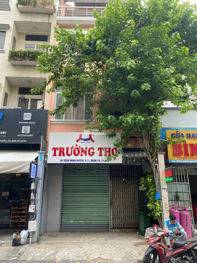 HOT: BÁN NHÀ MẶT TIỀN  NỞ HẬU ĐƯỜNG TRẦN MINH QUYỀN, PHƯỜNG 11, QUẬN 10