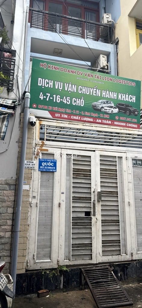 SÁT Q1. HẺM XE HƠI XÔ VIẾT NGHỆ TĨNH, BÌNH THẠNH, 55M2 MỚI Ở NGAY. GIẢM 350TR CHỈ 8.5T TL 