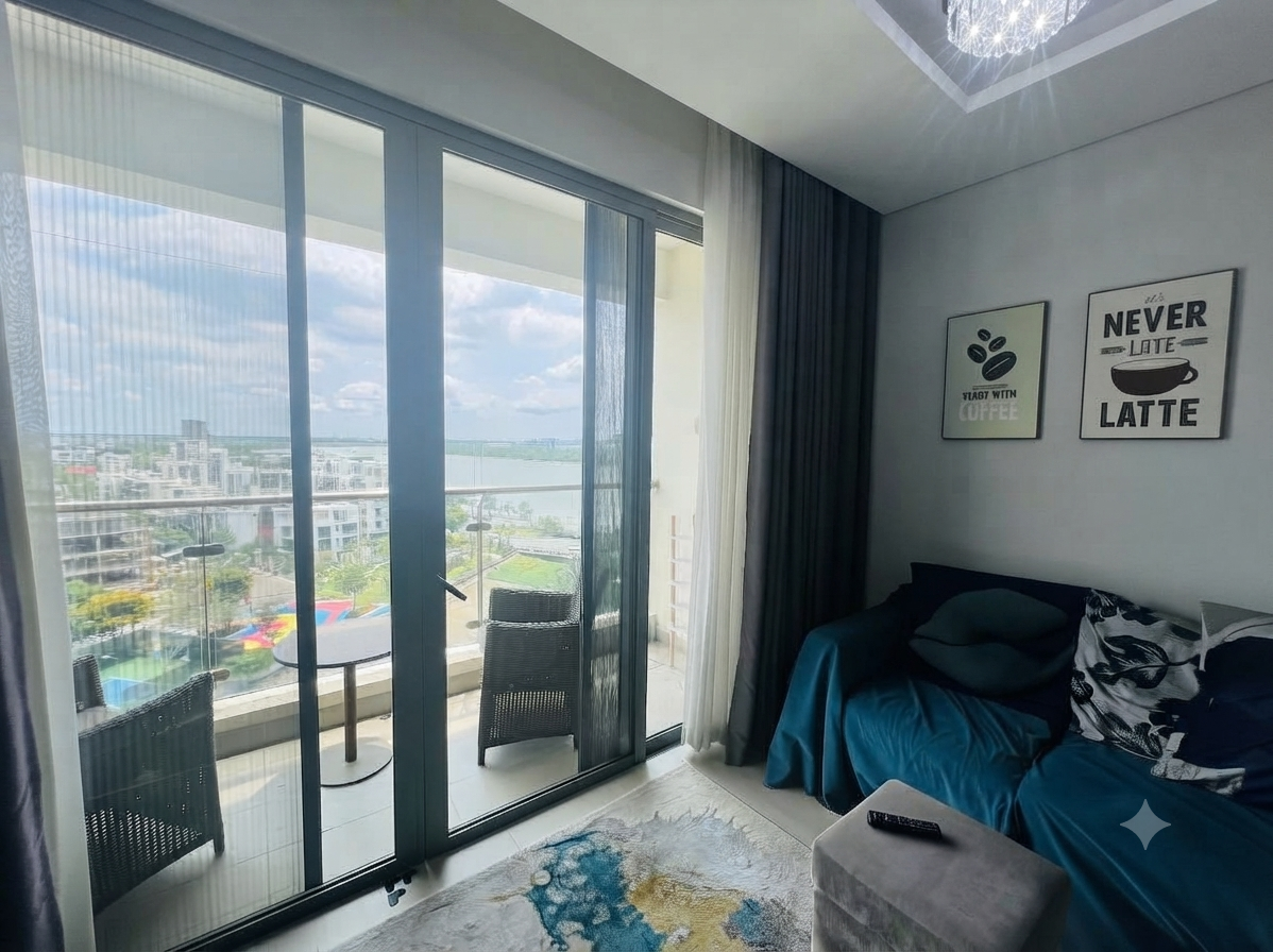 Cho thuê 27 triệu/tháng căn 2PN Đảo Kim Cương Quận 2, Full Nội Thất Đẹp, Diện tích lớn