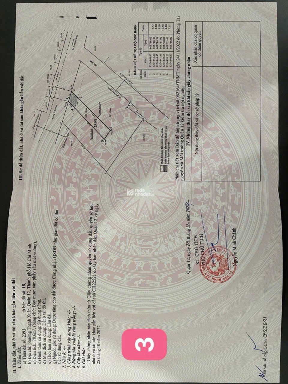 CƠ HỘI HIẾM - 6 LÔ ĐẤT MẶT TIỀN TX43, QUẬN 12 - 65m2-90m2