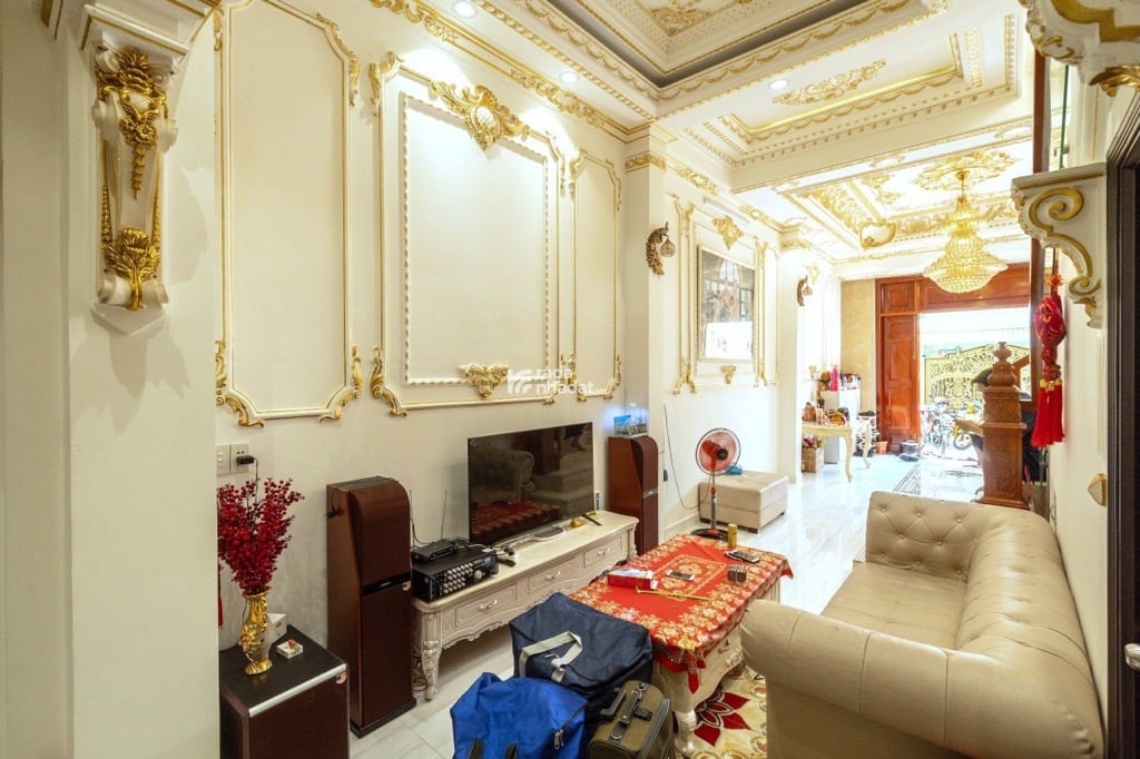 BÁN NHÀ BIỆT THỰ BẾN PHÚ LÂM P.9 Q.6 132M2 NỞ HẬU 2 TẦNG DÁT VÀNG VIEW SÔNG 15.9 TỶ
