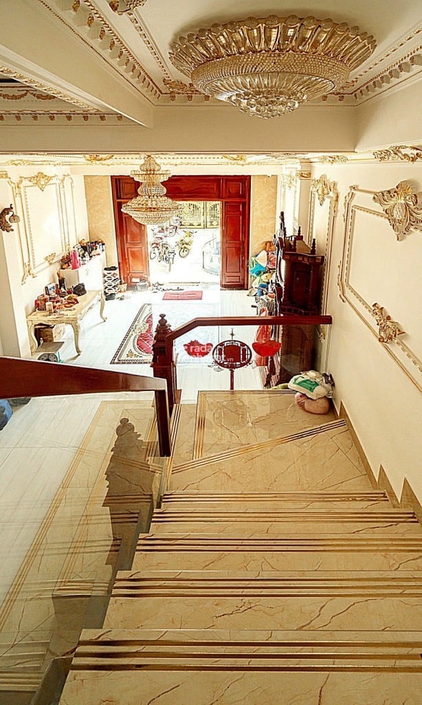 BÁN NHÀ BIỆT THỰ BẾN PHÚ LÂM P.9 Q.6 132M2 NỞ HẬU 2 TẦNG DÁT VÀNG VIEW SÔNG 15.9 TỶ