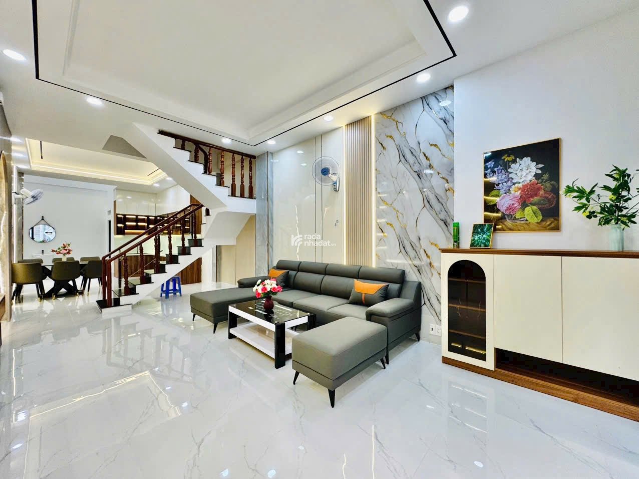 Bán nhà Bình Thạnh 67,2m2 giá 2 tỷ 590 triệu đường Nơ Trang Long, phường 13, Bình Thạnh