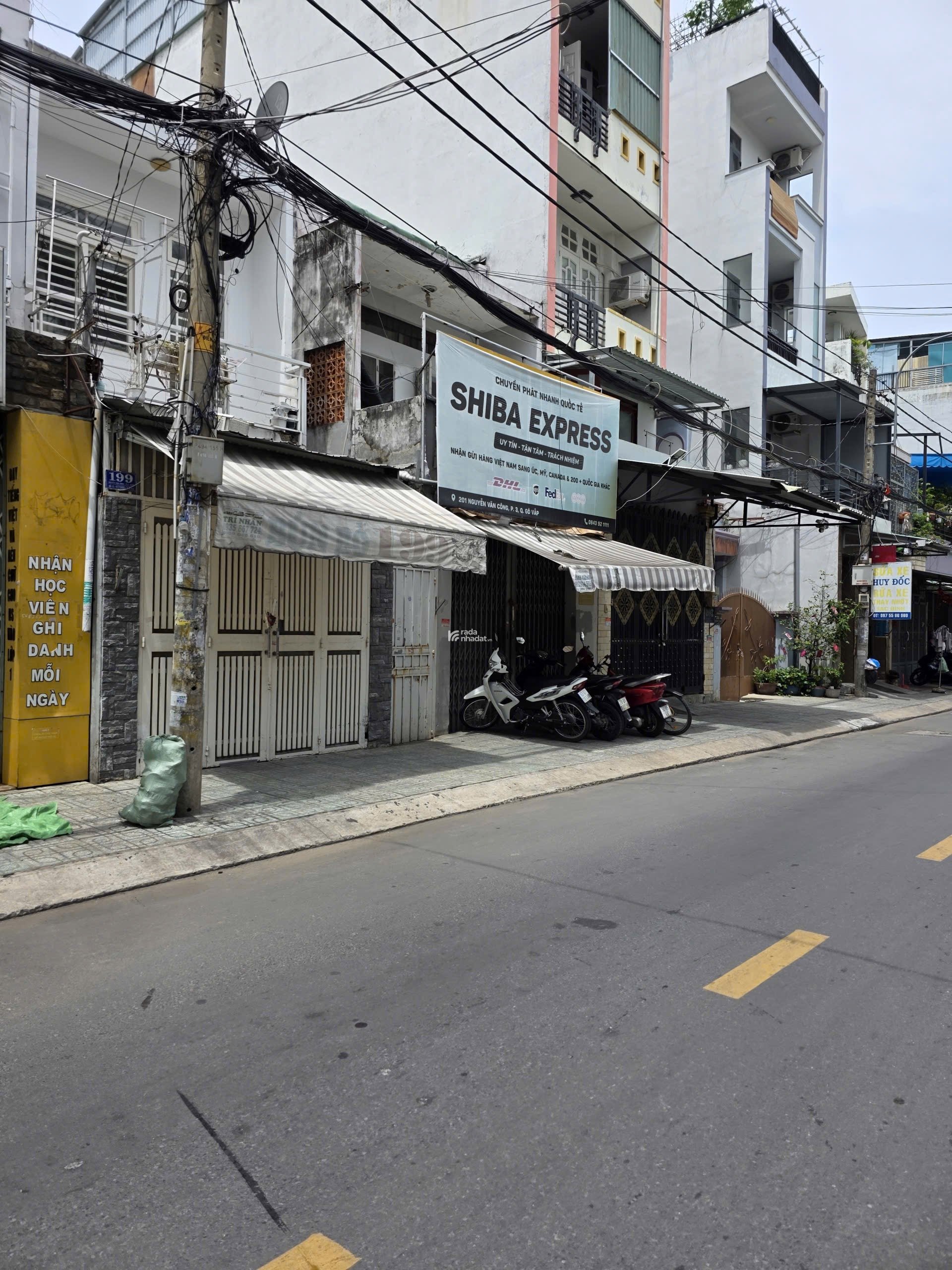 Mặt tiền Nguyễn Văn Công P3 Gò Vấp ngang 8