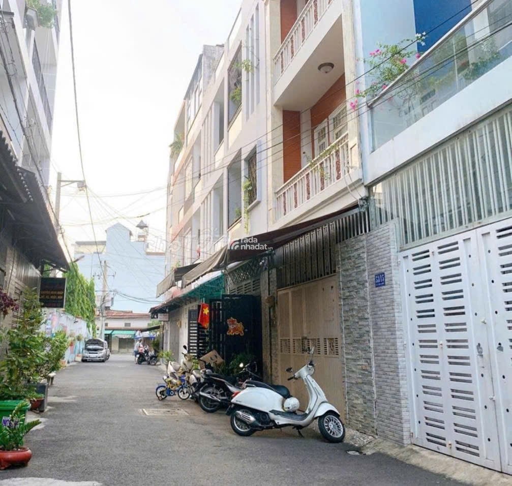 NHÀ 4 TẦNG - ĐỖ THỪA LUÔNG, Q.TÂN PHÚ - HẺM 6M - NGANG 4.4M - KẾ TRƯỜNG HỌC - ĐANG CHO THUÊ 15Tr