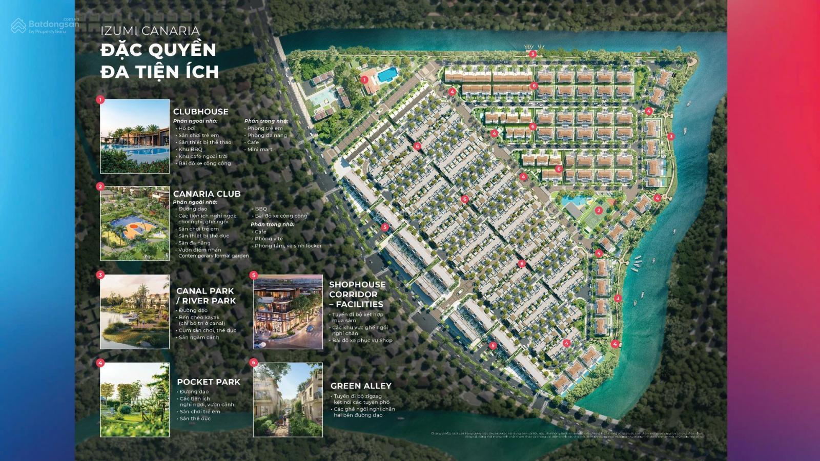 Izumi Canaria - Nhà phố vườn chỉ 7,7 tỷ/căn, giỏ hàng mua trực tiếp chủ đầu tư
