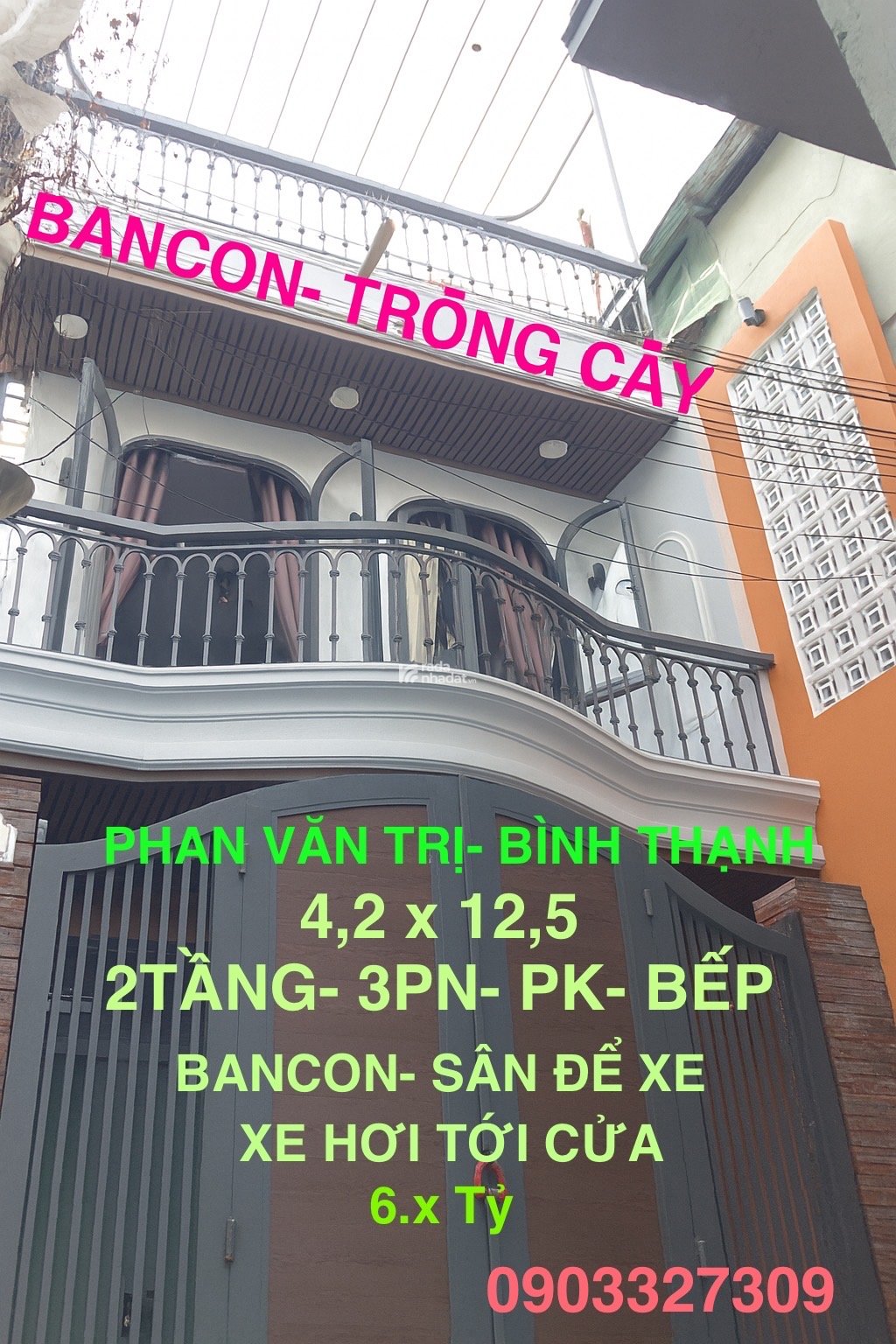 PHAN VĂN TRỊ- BÌNH THẠNH - Gần Phạm Văn Đồng
