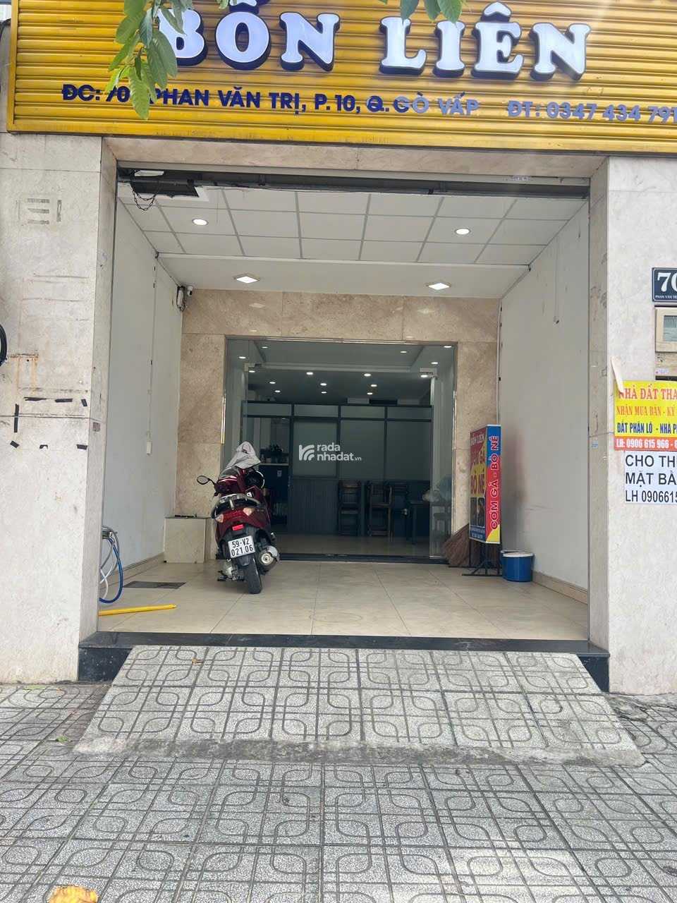 CHO THUÊ MẶT BẰNG MẶT TIỀN ĐƯỜNG PHAN VĂN TRỊ QUẬN GÒ VẤP