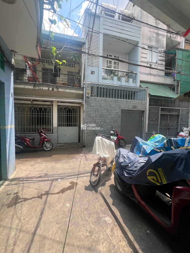 HẺM XE HƠI THÀNH MỸ, TÂN BÌNH, 56M2 TIỆN XÂY MỚI. GIẢM 350TR CHỈ CÒN 6.6T  