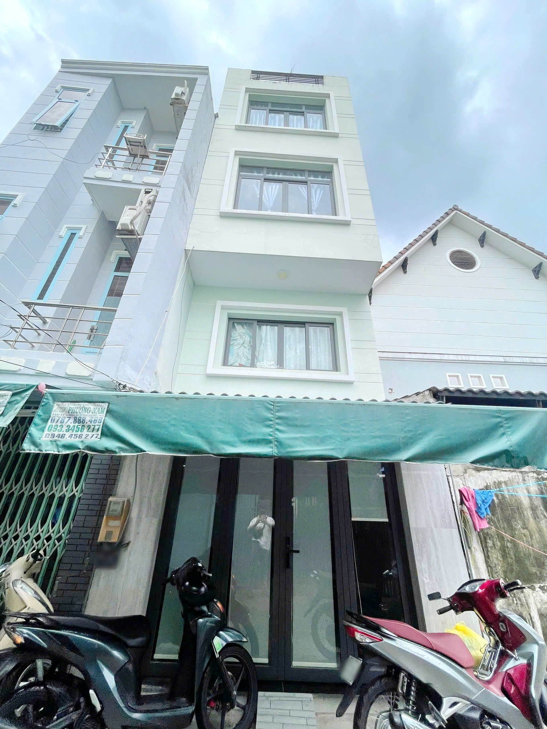 Bán nhà hẻm Q7, 1 trệt 1 lửng 2 lầu, 5,2 tỷ, 66m2.