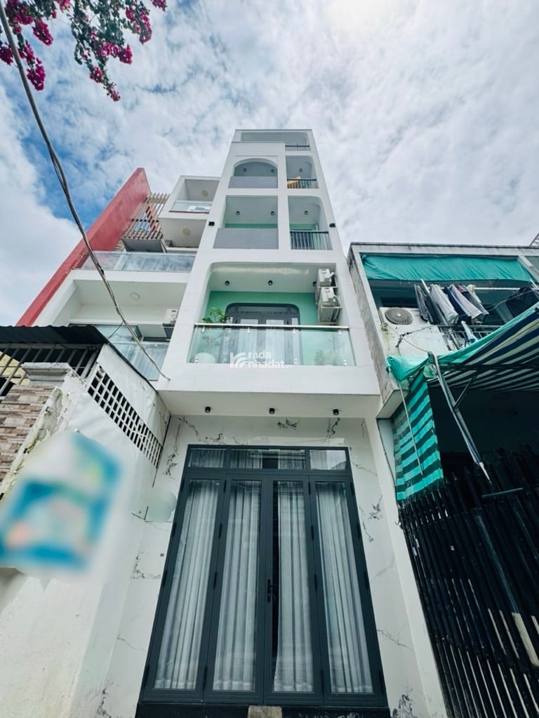 KHU TÔ HIỆU - 5 TẦNG - LÝ THÁNH TÔNG -HIỆP TÂN- TÂN PHÚ- DT: 3.5M*18M (63M2) 8 TỶ 7