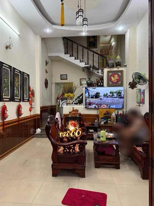 Bán nhà 4 tầng, 4m x 20m, ôtô ngủ trong nhà, gần Emart Phan huy Ích , 12 tỷ bé