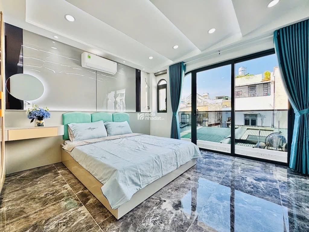 NHÀ PHỐ 4 TẦNG - XÂY MỚI FULL NỘI THẤT - 4x14 - GẦN CÔNG VIÊN LÀNG HOA - CHỈ 7.95 TỶ TL